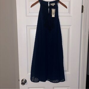 Francesca’s Navy Blue Sleeveless Dress